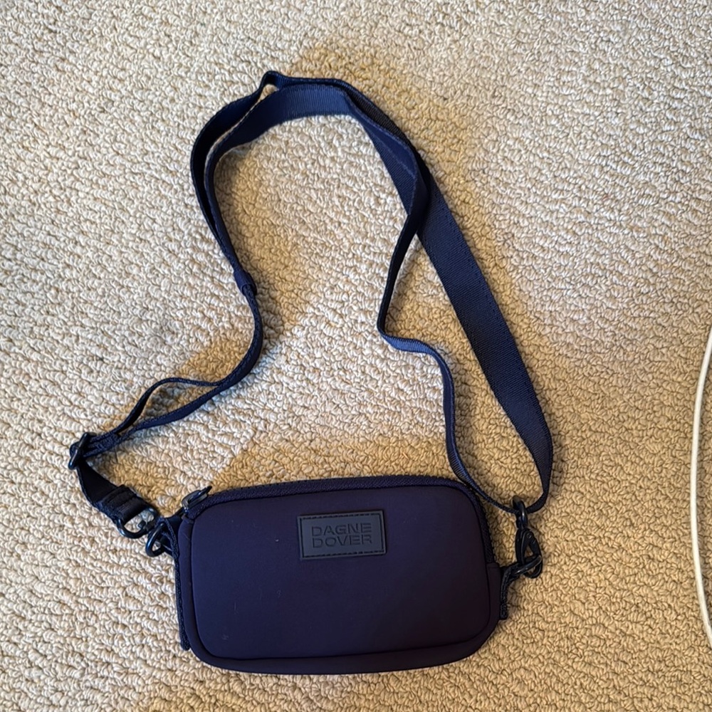 Dagne Dover Navy Crossbody Bag